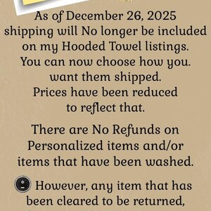 Personalized Little Mermaid Hooded Towel: Embroidered Cotton Kids Bath Towel image 8