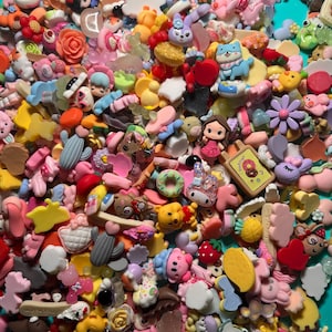 3 oz Mix Flat Back DIY Small Crafting - Nail  Charms Embellishments