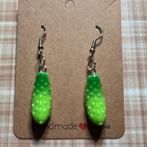 Pickle Earrings