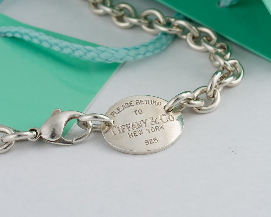 Tiffany & Co Vintage Sterling Silver RETURN TO TIFFANY Heart