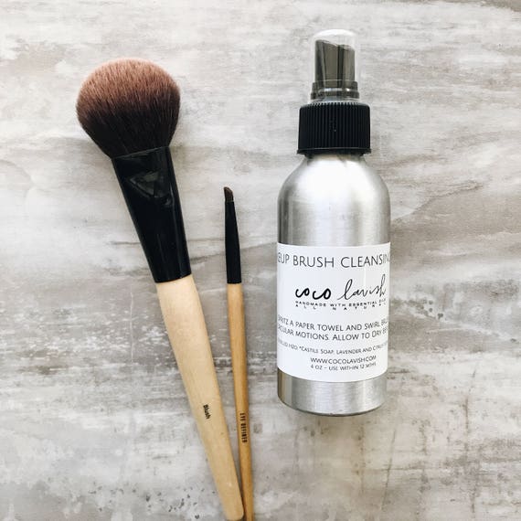 spray cleaner for makeup brushes