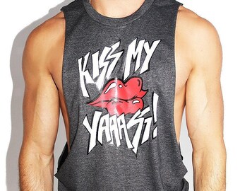 Kiss My YAAASS! Low Arm Shredder-Dark Charcoal