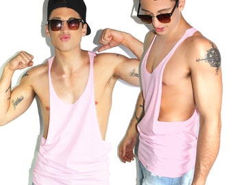 Marek+Richard Core String Tank-Pink