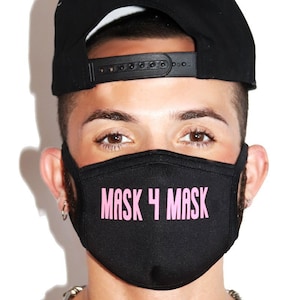 Mask 4 Mask Face Mask - Black