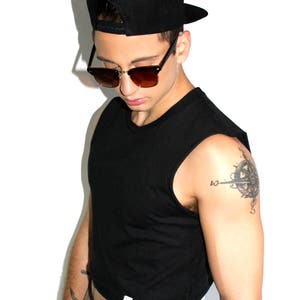 Marekrichard Core Crop Tank-black - Etsy