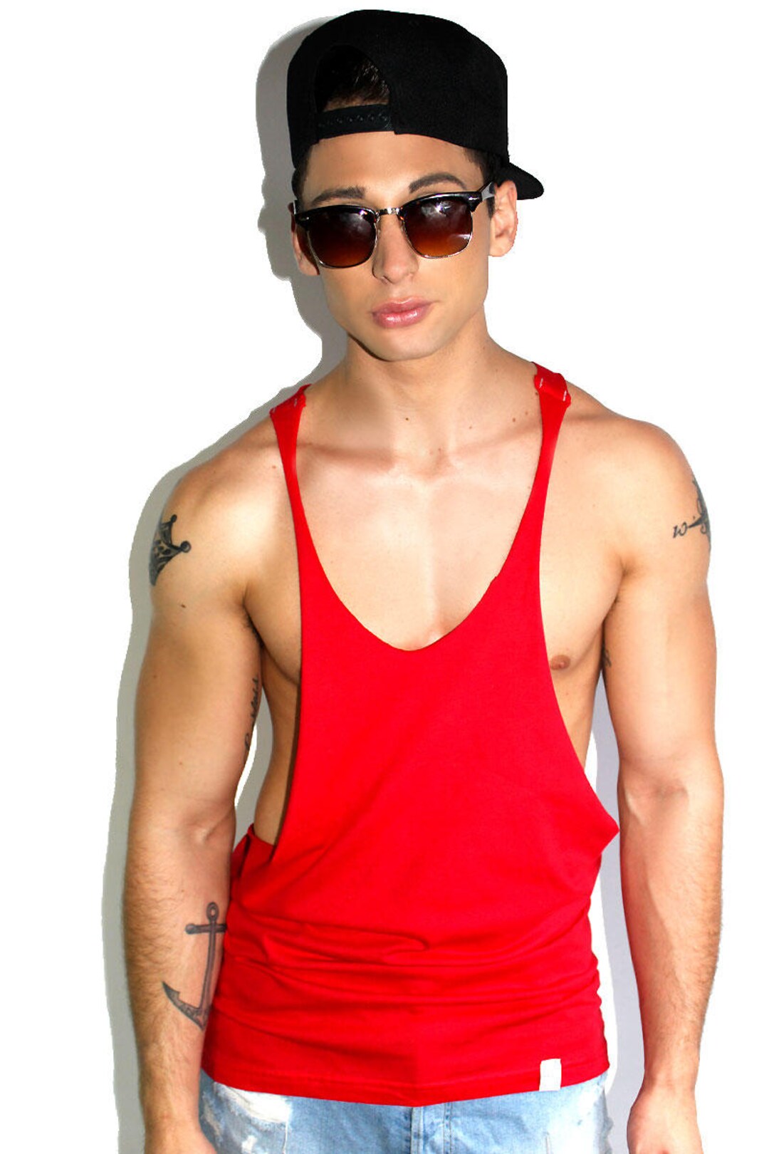Marek+richard Core String Tank-red - Etsy