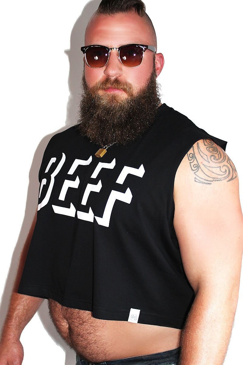 PLUS: BEEF Crop Tank-black - Etsy