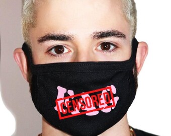 F*g Face Mask-Black
