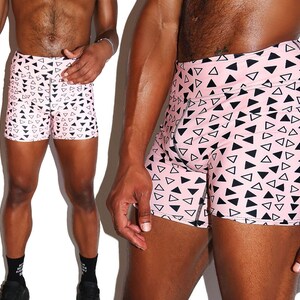 Triad Biker Shorts- Pink