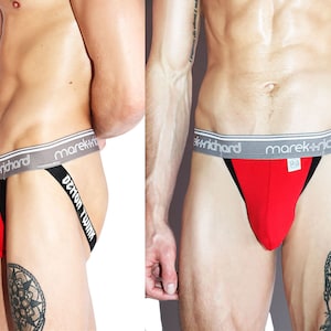Demon Twink Jockstrap- Red