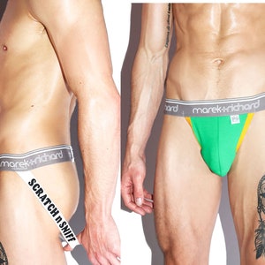 Scatch And Sniff Jockstrap- Green