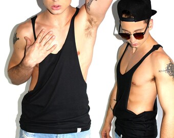 Marek+Richard Core String Tank-Black