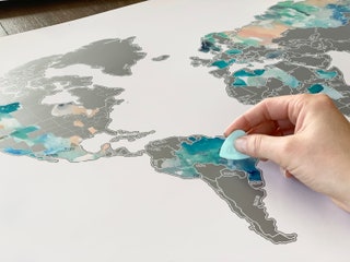 World Scratch Off Map