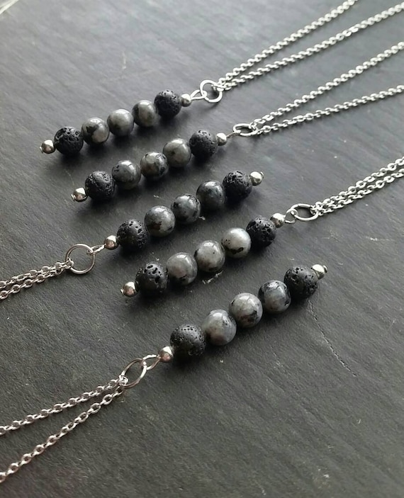 Small Rose Aromatherapy Essential Oil Necklace Diffuser with 6 lava stones! Small Rose Aromatherapy Essential Oil Necklace Diffuser with 6 lava stones!