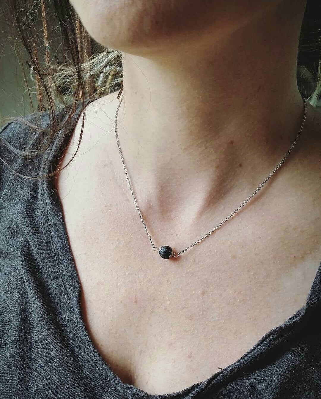 Lava Stone Diffuser Necklace Lava Stone Diffuser Necklace