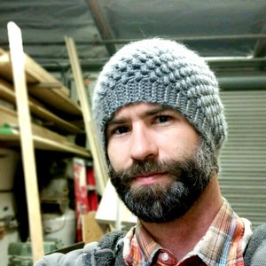 Slouchy beanie, any color, made to order. Usually takes a week to make and send. Rest for men and women. image 5