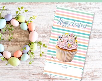 PRINTABLE Easter Gift Tags, Easter Favor Tag, Print at Home Gift tags, Gift Tags for Easter, Printable 2"x3.5" Gift Tag, Party Favor Tags