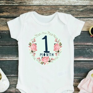 Étape mensuelle imprimable de bébé. Cadeau pour bébé. Cadeau pour elle. Cadeau de douche de bébé. Cartes d'étape de bébé. cadeau de dernière minute
