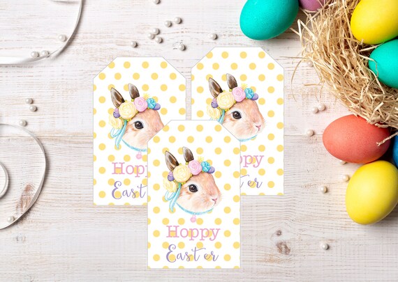Gift Tag Printable. Party Favor Tag. Bunny Party. Easter Gift Tag. Bunny Party. Favor Tags. Labels. Party Favor Tag. Easter Party. Il_570xn