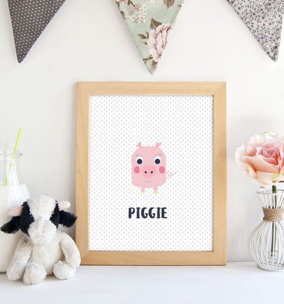 pig themed nursery