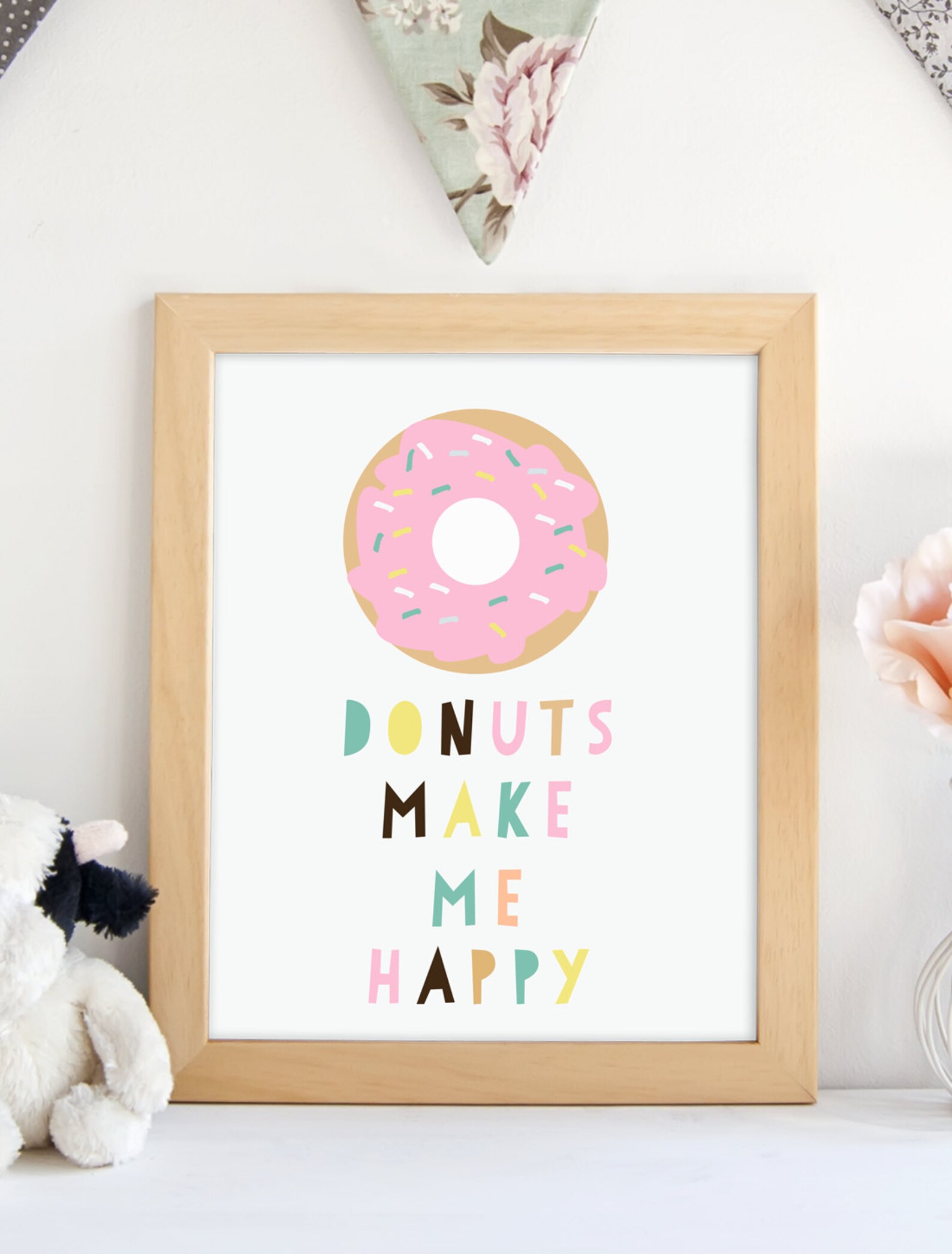 Donut Printable. Printable Donut Party. Gift for Baby. Dorm - Etsy