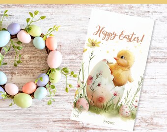 PRINTABLE Easter Gift Tags, Easter Favor Tag, Print at Home Gift tags, Gift Tags for Easter, Printable 2"x3.5" Gift Tag, Party Favor Tags