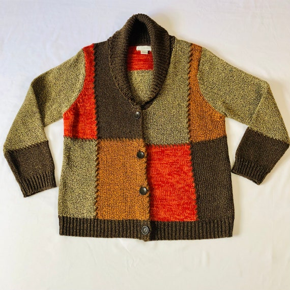 supreme patchwork cardigan