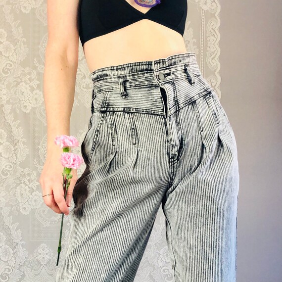 Striped Vintage Jeans
