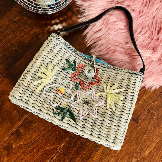 Vintage Basket Purse - image 1