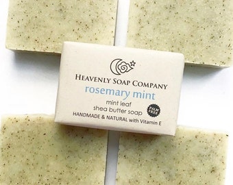 ROSEMARY MINT SOAP (Scented)