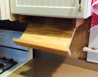Under cabinet ipad/cookbook holder | Etsy
