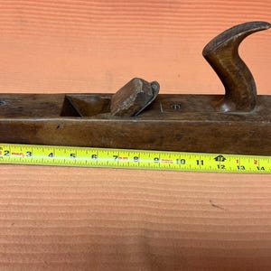 Very old antique wood plane     FREE SHIPPING