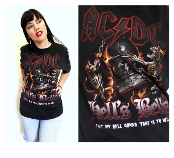 ac dc hells bells t shirt