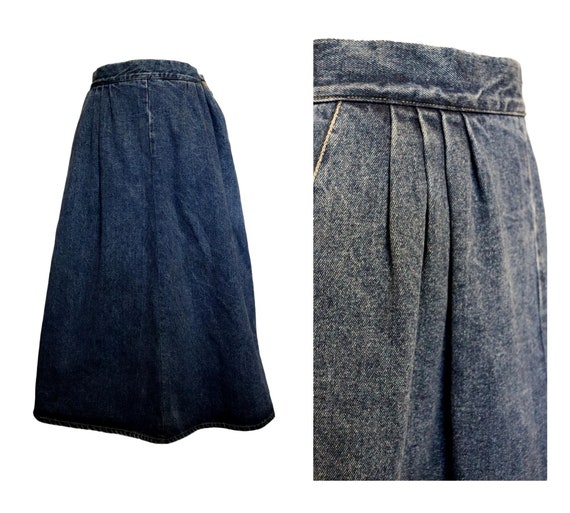 country road denim skirt