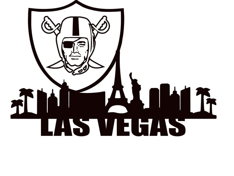 Download Las vegas raiders skyline svg file | Etsy