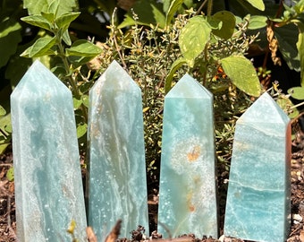 Sky Blue Tower | Sky Blue Quartz | Blue Crystal Quartz | Generator