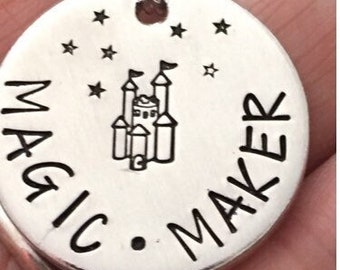 Cast Member thank you gift,  Magical Cast Member keychain, Castmember gift, CM, DCP,  Magic Maker,