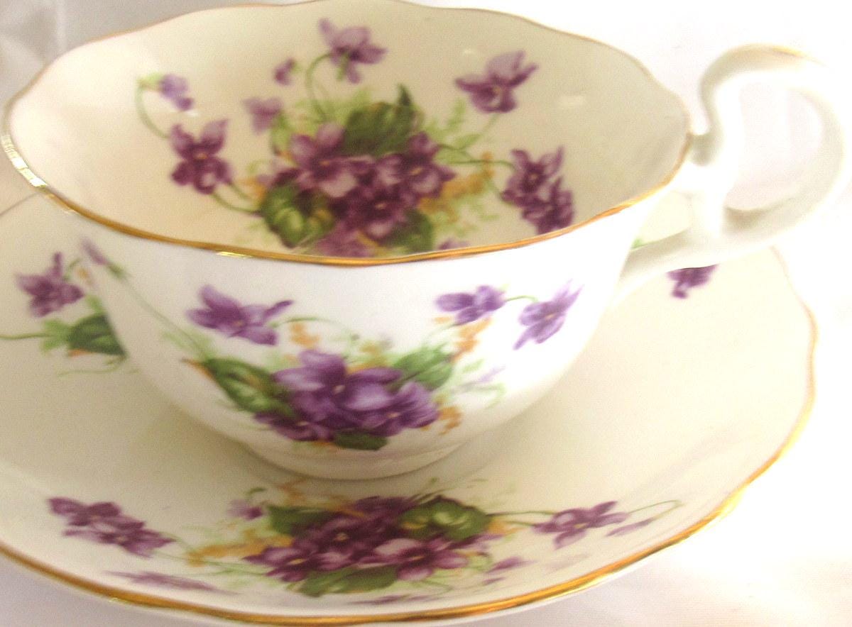 Aynsley Violets - Etsy Singapore