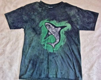 Batik Children's T-shirt with Thresher Shark Pattern