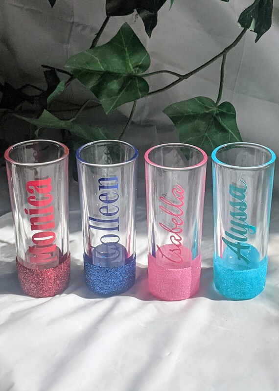 Personalized Shot Glass Bridesmaid Shot Glass Custom Shot Glass