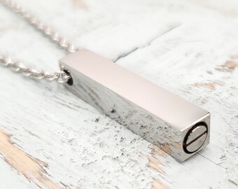 EoCot Stainless Steel Necklace for Women Pendant Necklace Ashes Pendant EoCot Stainless Steel Necklace for Women Pendant Necklace Ashes Pendant
