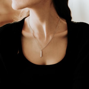 Sterling Silver Ash Urn Necklace: Engraved Memorial Keepsake