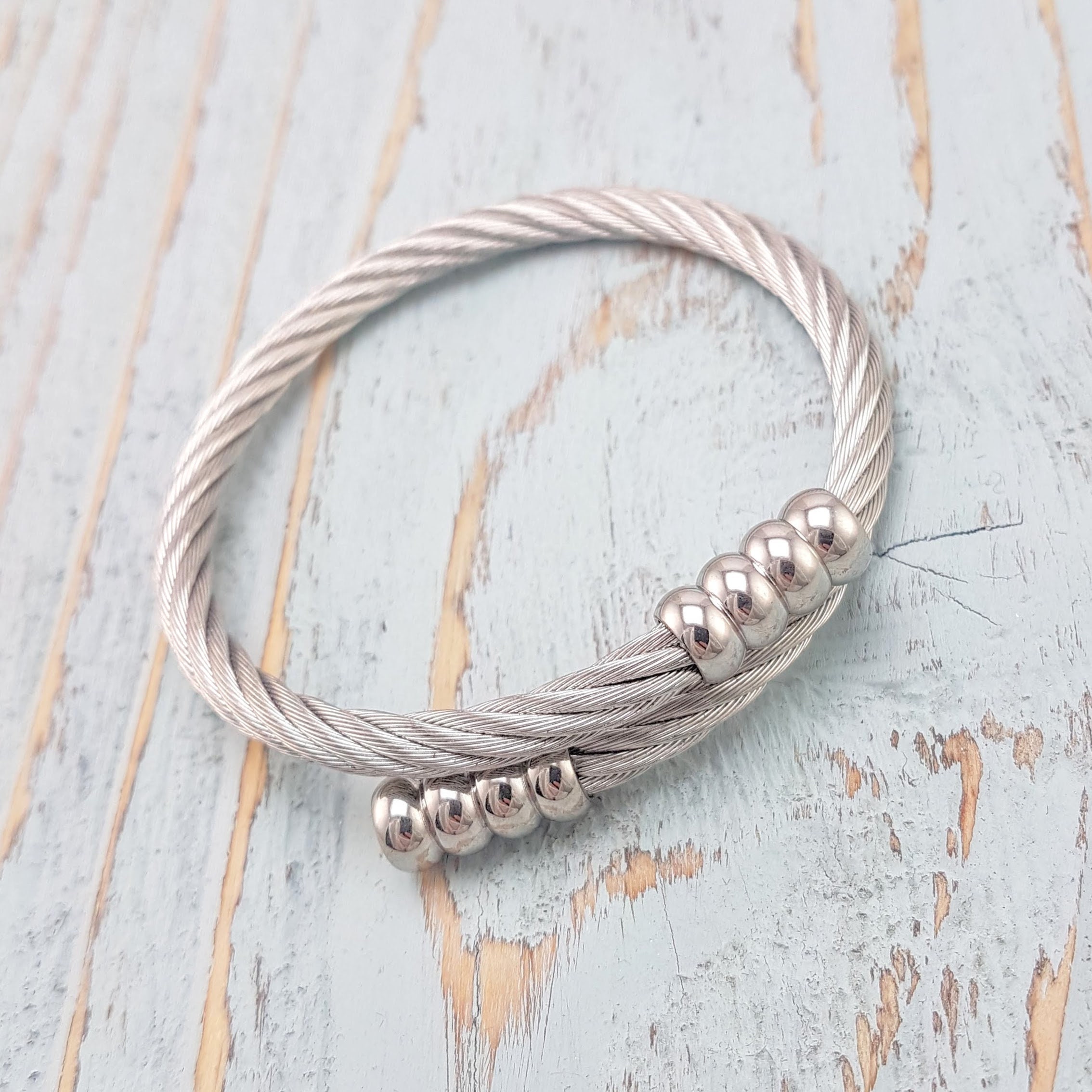 Women's Urn Bracelet Silver Braided Stainless Steel Etsy