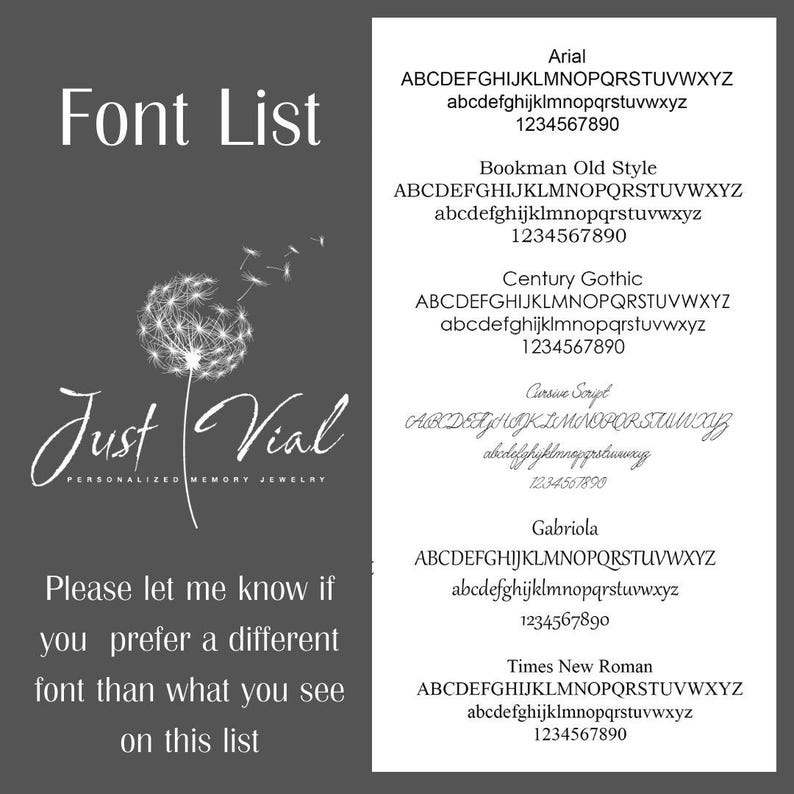 a black and white photo of a font list