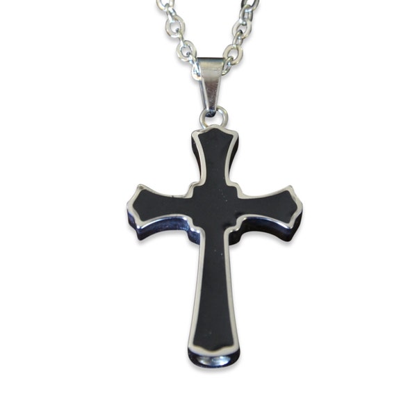 Cremation Jewelry Cross Etsy