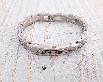 Men's Cremation Urn Bracelet Ashes Urn 