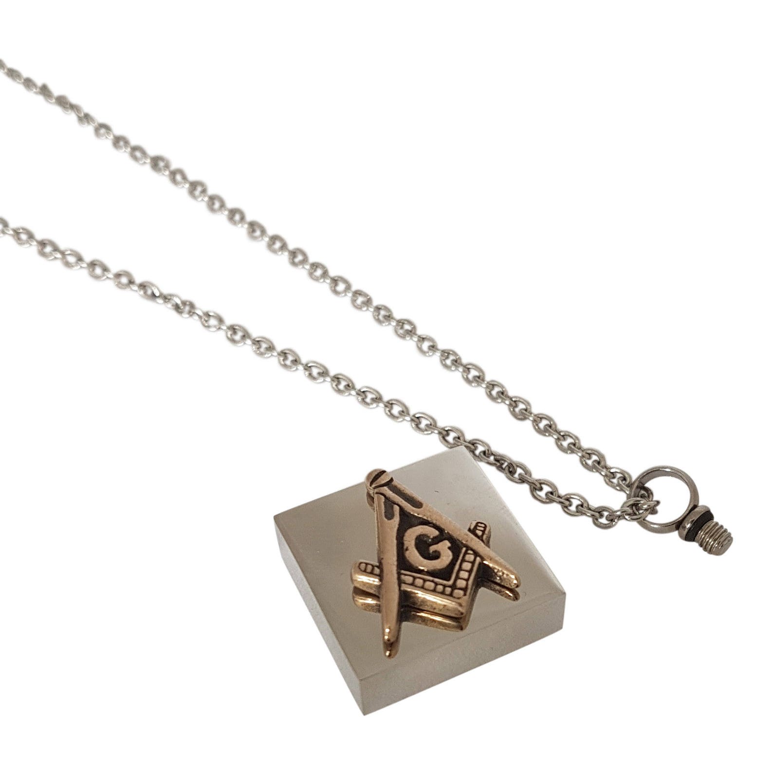 Square and Compass Freemason's Cremation Urn Memorial Etsy