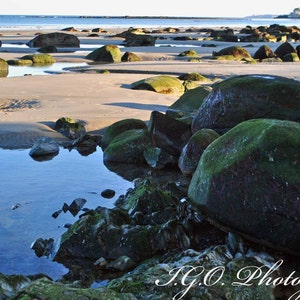 Beach Photography - Maine - Maine Photography - Wells Beach 3 - Low Tide - Nature Photography - Nautical photography - Ocean Photography