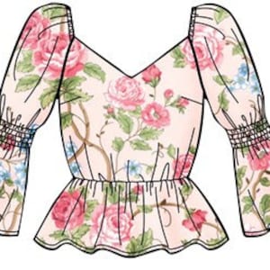 S8918 Simplicity Sewing Pattern (Paper)  Misses'/Women's Tops  14-22