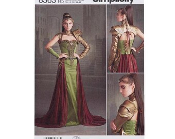 Simplicity Misses' Fantasy Ranger Costume 8363   Steampunk Fantasy   Cosplay Costume